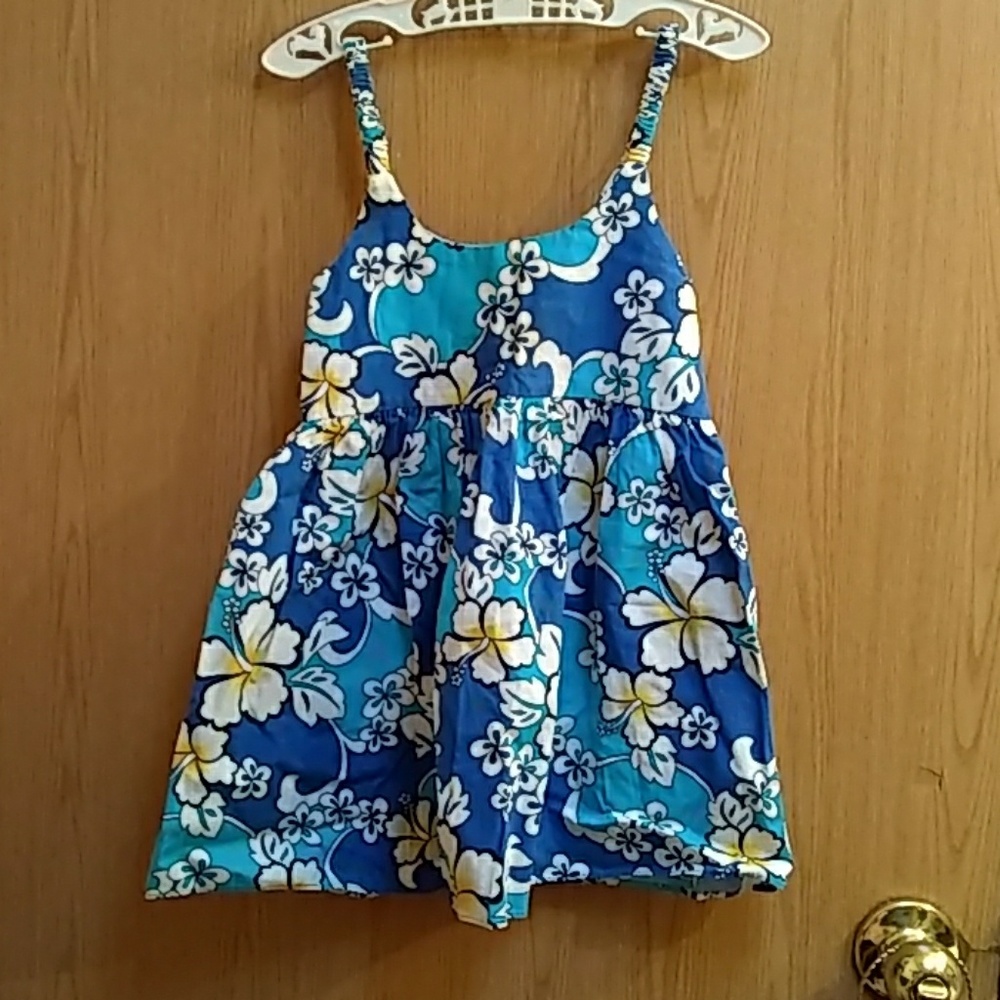 Hawaiian Flower Dress